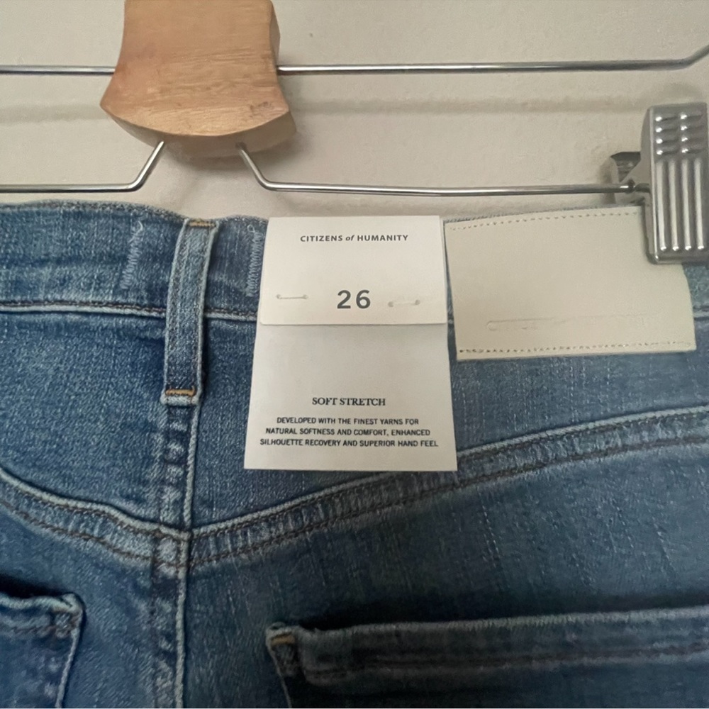 Citizens of Humanity Isola Mid-Rise Crop Bootcut Jeans 26 - Picture 12 of 15